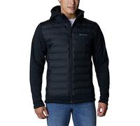 Columbia Hombre Sudadera con Capucha Y Cremallera, Black, XL