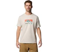 COLUMBIA Ice Lake Ii Ss Tee - Hombre - Beige / Gris - talla XL- modelo 2025