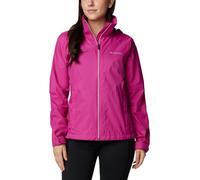 Columbia Impermeable y Transpirable Chaqueta, Fucsia, S para Mujer