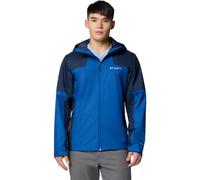 Columbia Men's Inner Limits 3 Jacket, Waterproof Rain Jacket, Mountain Blue/Collegiate Navy, L