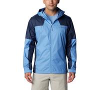 Columbia Inner Limits Jacket, Chubasquero Impermeable para Hombre, Skyler/Collegiate Navy, Talla M