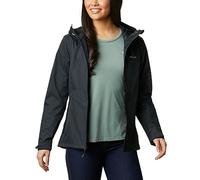 Columbia Inner Limits Jacket, Chubasquero Impermeable para Mujer, Black, Talla M