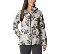 Columbia Inner Limits Jacket, Chubasquero Impermeable para Mujer, Dark Stone Pinecones Print, Talla S