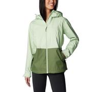 Columbia Inner Limits Jacket, Chubasquero Impermeable para Mujer, Sage Leaf/Canteen, Talla S