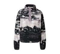 Columbia - Forro polar sherpa corto con cierre medio y estampado Helvetia™ II - Violeta - Talla XL - Mujer