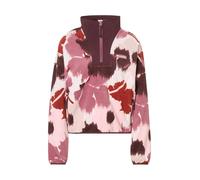 Columbia Sequoia Grove 2 - Sudadera estampada con media cremallera para mujer, forro polar, color malva antiguo, talla XL