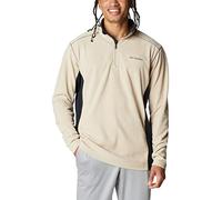 Columbia Klamath Range 2 Half Zip, Sudadera De Forro Polar Hombre, Ancient Fossil/Black, XL
