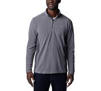 Columbia Klamath Range 2 Half Zip, Sudadera De Forro Polar Hombre, City Grey/Shark, L