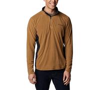 Columbia Klamath Range 2 Half Zip, Sudadera De Forro Polar Hombre, Delta/Black, XL