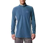 Columbia Klamath Range 2 Half Zip, Sudadera De Forro Polar Hombre, Everblue, Azul Aplastado, XXL