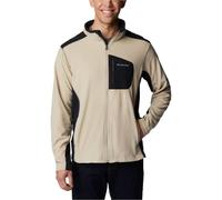 COLUMBIA Klamath Range Full Zip - Hombre - Beige / Negro - talla XL- modelo 2025