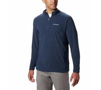 Columbia Klamath Range II Half Zip Camiseta para Senderismo, Azul Marino colegial sólido, Medium Hombre