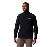 Columbia Klamath Range II Half Zip Camiseta para Senderismo, Negro, X-Large para Hombre