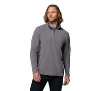 Columbia Klamath Range II Half Zip Suéter pulóver, Gris, XL para Hombre
