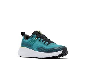Columbia Konos TRS - Tenis de Correr para Mujer, Verde Azulado/Amarillo Primavera, 37 EU