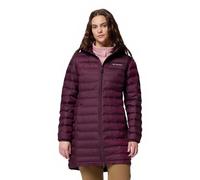 Columbia Lake 22 2 - Chaqueta larga con capucha para mujer, color Moonvista, talla S