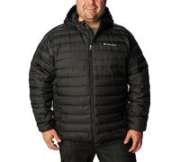 Columbia Lake 22 Down Hooded Jacket Chaqueta De Plumas Acolchada Con Capucha, Black, XL Hombre
