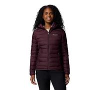 Columbia Lake 22 II Chaqueta de Plumón con Capucha, Tela Lista para la Aventura, Plumón de 650 Fill Power, Diseño con Sellado Térmico, Ribete Resistente, Bolsillos con Cremallera - Mujer