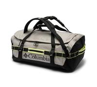 Columbia Landroamer - Bolsa de Lona Unisex de 60 L, Color Gris pedernal/Negro/Niebla cítrica, Talla única