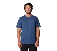 Columbia Landroamer Henley II de manga corta para hombre, Dark Mountain, talla M
