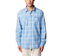 COLUMBIA Landroamer Woven Long Sleeve Shirt - Hombre - Azul / Blanco - talla M- modelo 2024