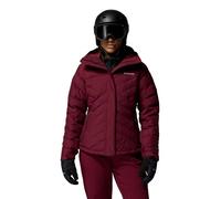 Columbia Lay D Down V Chaqueta, Reflectante Omni-Heat, Repelencia Omni-Shield, Plumón Certificado RDS, Faldón Antipolvo Ajustable, Capucha Compatible con Casco - Mujer