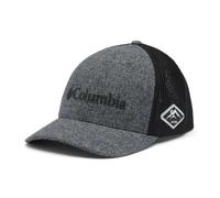 Columbia Malla Gorra de béisbol, Parrilla Jaspeado/Negro, S-M Unisex Adulto