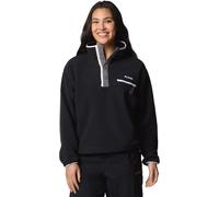 Columbia - Marcas - Helvetia II Cropped Half Snap Fleece Black para Mujer - Talla XL - Negro Negro XL
