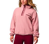Sudadera de mujer Columbia Helvetia™ II Cropped Half Snap Fleece Talla: M / Color: rosa