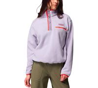 Columbia - Marcas - Helvetia II Cropped Half Snap Fleece Lavender Pearl Shale Purple Zing para Mujer - Talla M - Púrpura Púrpura M