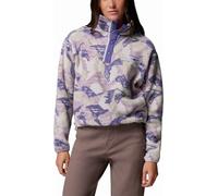 Columbia - Marcas - Helvetia II Printed Cropped Half Snap Lavender Pearl Sunscape para Mujer - Talla L - Púrpura Púrpura L
