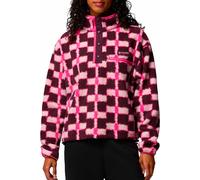 Columbia - Marcas - Helvetia II Printed Cropped Half Snap Moonvista Geostack para Mujer de Nylon - Talla S - Rosa Rosa S