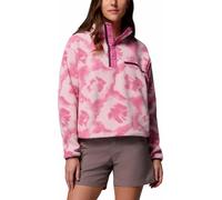 Columbia - Marcas - Helvetia II Printed Cropped Half Snap Rosette Sprayflower para Mujer - Talla M - Rosa Rosa M
