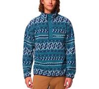Columbia - Marcas - Helvetia II Printed Half Snap Fleece Everblue Knitknot - Talla S - Azul Azul S