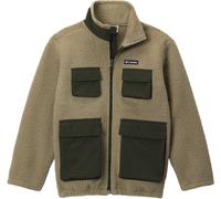 Columbia - Marcas - Jasper Ridge Pebbled Fleece Full Zip Stone Green Greenscape - Talla Infantil L - Caqui Caqui L