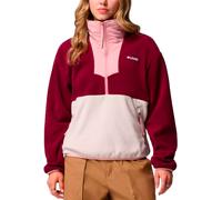 Columbia - Marcas - Sequoia Grove 1/2 Zip Fleece Rich Wine Dark Stone Eraser Pink para Mujer - Talla L - Rosa Rosa L