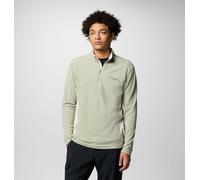 Columbia Klamath Range 2 Half Zip, Sudadera De Forro Polar Hombre, Safari/Piedra Oscura, XXL
