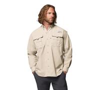 Columbia Men's Bahama 2 Long Sleeve Shirt, Long Sleeve Shirt, Fossil, Medium