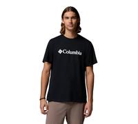 Columbia Camiseta CSC Basic Logo - Manga corta, logotipo en el pecho - Negro XL Hombre