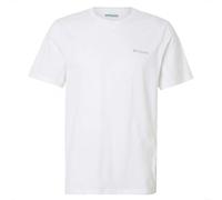 Columbia Men's Basic Tee, Short Sleeve T-Shirt, White, X-Small