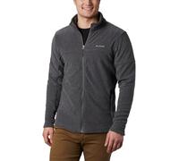 Columbia Men's Basin Trail 3 Full Zip, Full Zip Fleece Jacket, Charcoal Heather, Large