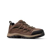 Columbia Men's Crestwood Low Rise Trekking and Hiking Shoes, Dark Brown Bak, 11 UK Wide