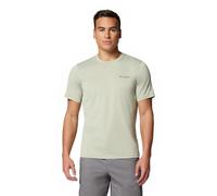 Columbia Men's Hike Crew, Technical Short Sleeve T-Shirt, Safari, XS