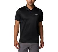Columbia Men's Hike Polo, Polo Shirt, Black, Medium