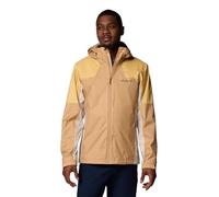 Columbia Men's Inner Limits 3 Jacket, Waterproof Rain Jacket, Canoe/Sand Dune/Dark Stone, S
