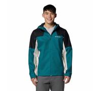Columbia Men's Inner Limits 3 Jacket, Waterproof Rain Jacket, River Blue/Black/Dark Stone, XL