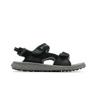 Sandalias de montaña columbia konos™ hiker 3-strap hombre negro 42