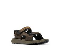 Columbia Men's Konos Hiker 3-Strap, Sports and Outdoor Sandals, Cordovan/Mud, 6