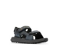 Columbia Men's Konos Hiker 3-Strap, Sports and Outdoor Sandals, Graphite/Black, 11