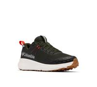 Columbia Men's Konos TRS Outdry, Waterproof Low Rise Trekking and Hiking Shoes, Greenscape/Red Quartz, 8.5